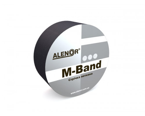 Клейка стрічка Alenor M-Band 50 50 мм × 25 м — надійне ущільнення стиків плівок та мембран Клейка стрічка Alenor M-Band 50 50 мм × 25 м — надійне ущільнення стиків плівок та мембран