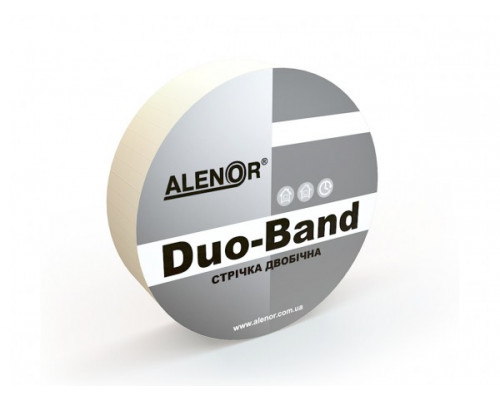 Двостороння армована клейка стрічка Alenor Duo-Band 40 (40 мм × 25 м) — надійне скріплення будь-яких поверхонь Двостороння армована клейка стрічка Alenor Duo-Band 40 (40 мм × 25 м) — надійне скріплення будь-яких поверхонь