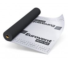 Пароизоляционная металлизированная мембрана EUROVENT AKTIV ALU 110г/м² 1.50х50м Пароизоляционная металлизированная мембрана EUROVENT AKTIV ALU 110г/м² 1.50х50м