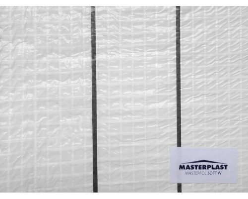 Пленка пароизоляционная Masterfol Soft W армированная 100 г.м2 белая 1,5x50 м (кв.м)