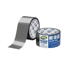 Металлизированная лента Silver Tape 50мм x 25м серебристая