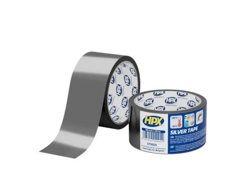Металізована стрічка Silver Tape 50 мм × 25 м — надійне герметизування з професійним результатом Металізована стрічка Silver Tape 50 мм × 25 м — надійне герметизування з професійним результатом