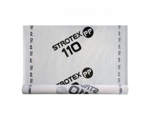 Покрівельна гідроізоляційна плівка Strotex 110 PP 1,5х50 м Покрівельна гідроізоляційна плівка Strotex 110 PP 1,5х50 м