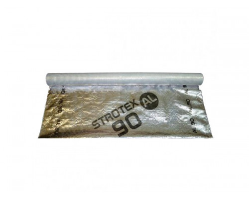 Фольгована пароізоляційна плівка Strotex AL 90 1,5х50 м Фольгована пароізоляційна плівка Strotex AL 90 1,5х50 м
