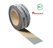 Одностороння стрічка скотч EUROVENT TOPBAND для склеювання та ремонту дахових мембран, 50 мм х 25 м.п.