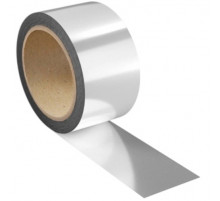 Односторонняя металлизированная клеящая лента для пароизоляционной пленки EUROVENT ALUFIX 75 мм х 50 м