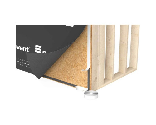 Eurovent Butyl Pro двостороння бутилова клейка стрічка під контробрешітку Eurovent Butyl Pro двостороння бутилова клейка стрічка під контробрешітку