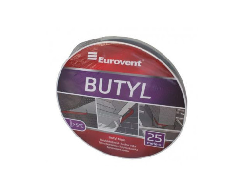 Eurovent Butyl двухсторонняя бутиловая клейкая лента Eurovent Butyl двухсторонняя бутиловая клейкая лента
