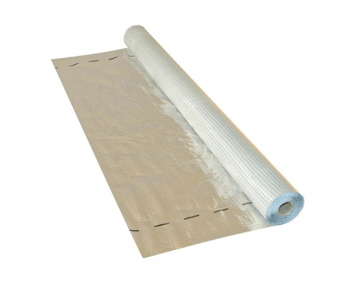 Пленка пароизоляционная Masterfol Soft ALU E армированная 90 г/м2 фольгированная 1,5x50 м (рул.) Пленка пароизоляционная Masterfol Soft ALU E армированная 90 г/м2 фольгированная 1,5x50 м (рул.)