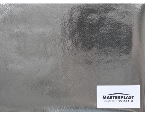 Пленка пароизоляционная Masterfol SD 100 ALU 3-х шаровая 70 г/м2 1,5x50 м (рул) Пленка пароизоляционная Masterfol SD 100 ALU 3-х шаровая 70 г/м2 1,5x50 м (рул)