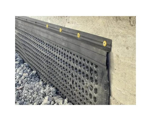 Купити профіль для монтажу фундаментної плівки Eurosystem Eurovent GEO LINE, поліетилен, 2 м — професійне кріплення дренажних і гідроізоляційних мембран | Європейська якість | Plivki.com Купити профіль для монтажу фундаментної плівки Eurosystem Eurovent GEO LINE, поліетилен, 2 м — професійне кріплення дренажних і гідроізоляційних мембран | Європейська якість | Plivki.com
