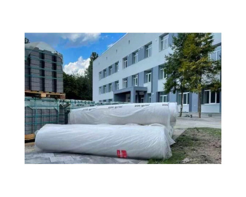  Геотекстиль 300 г/м² SanGeo (3×50 м) — інженерний клас міцності, до 50 років служби