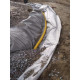 Термообработанный геотекстиль Fibertex F-30 (150 г/м²), ширина 5 м – надежный выбор для строительства и ландшафтных работ.