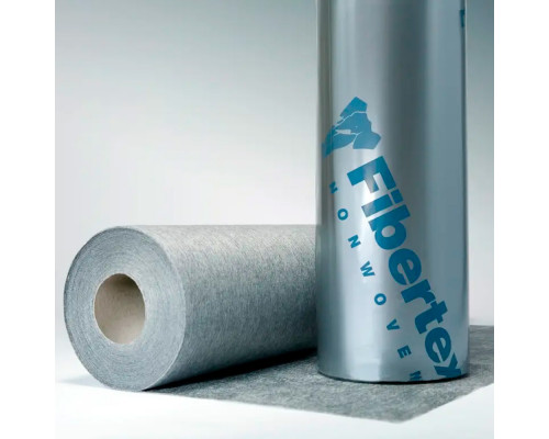 Геотекстиль термоскріплений Fibertex F-30 150 г/м² (5×20 м, 100 м²) – надійний бар'єр для ґрунту та дренажу