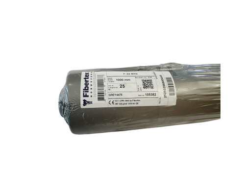 Геотекстиль термоскріплений Fibertex F-22 mini 120 г/м² (1×25 м) — професійний захист для дрібних та точкових робіт | 25 м² Геотекстиль термоскріплений Fibertex F-22 mini 120 г/м² (1×25 м) — професійний захист для дрібних та точкових робіт | 25 м²
