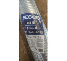 Пароизоляционная Пленка Армированная SECCO ALU 180 г/м² с алюминиевым напылением (75 м², Польша)