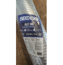 Пароізоляційна Плівка Армована SECCO ALU 180 г/м² з Алюмінієвим Напиленням (75 м², Польща)