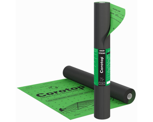 Супердифузійна мембрана Corotop Green Strong 160: Професійний захист покрівлі преміум-класу