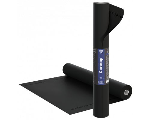 Corotop Open UV — інноваційна фасадна (також може застосовуватися як покрівельна) супердифузійна вітрозахисна мембрана з підвищеною стійкістю до ультрафіолету.