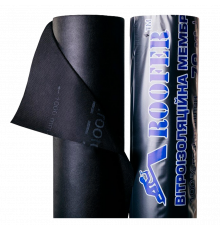 Вітроізоляційна мембрана ROOFER W70 чорна (70 г/м², 70 м²)